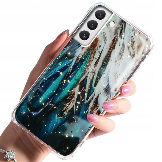 Etui Case Glamour + Szkło Do Samsung Galaxy S21 Fe Krainagsm