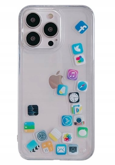 Etui Case Ikony Ios Do Apple Iphone 14 Plus Phonelove