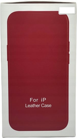 Etui Case Leather Skórzane do iPhone 12 i 12 Pro Inna marka