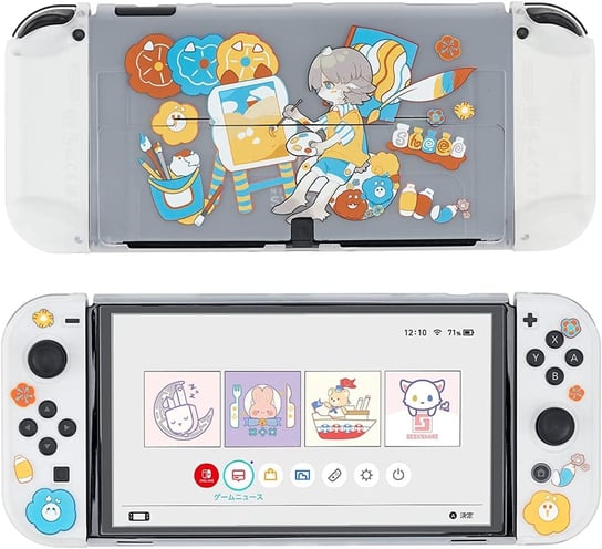 Etui Case Nintendo Switch Oled Mały Malarz Amazon