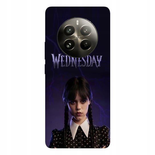 ETUI CASE OBUDOWA DO REALME 12 PRO - WEDNESDAY ADDAMS I ENID SERIALE NAJNOWSZA WERSJA_6-stitch czarny_ WZÓR NR . 251 Inna marka