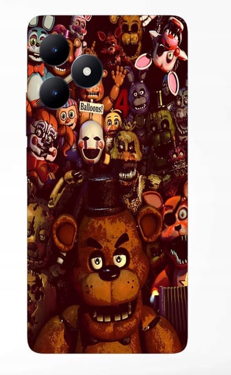 ETUI CASE OBUDOWA DO REALME C51 / C53 - FNAF 5 NIGHTS AT FREDDY bez marki