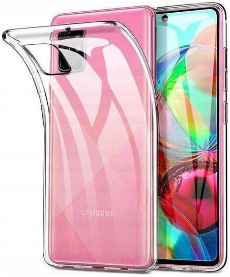 Etui Case Silikonowe Żelowe do Samsung Galaxy A71 Inna marka