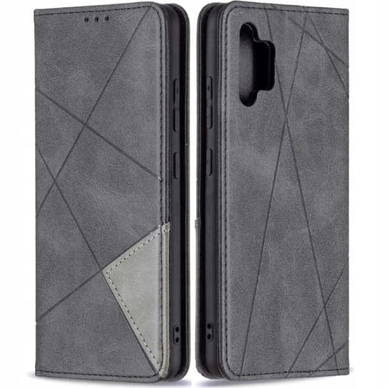 Etui Case SKÓRZANE Z KLAPKĄ Portfel Origami Pokrowiec Obudowa do Galaxy A32 5G SpaceCase