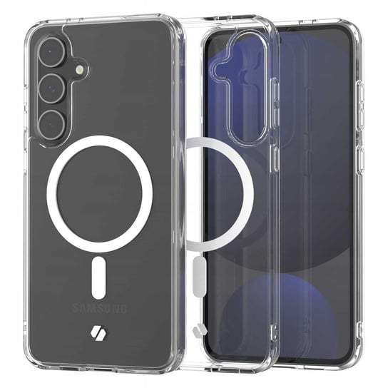 Etui Case Spacecase Magnetyczne Obudowa Clear Magsafe do Magsafe Google S24 FE Spacecase