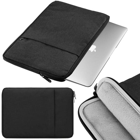Etui case torba pokrowiec uniwersalny do tabletów Samsung Apple Lenovo Thinkpad Matebook Xiaomi Asus na Laptopa Macbook Air 13 13,3" | XL czarny Armor Case