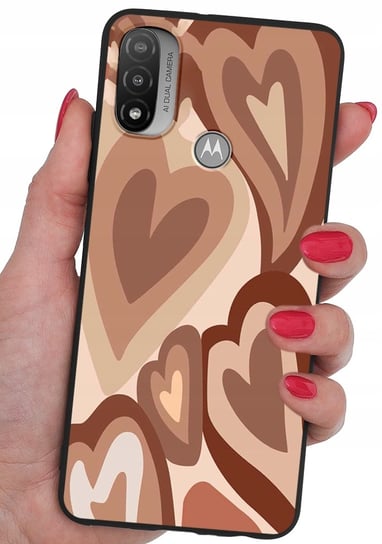 Etui Case Wzory + Szkło 9H Do Motorola Moto E20 Krainagsm