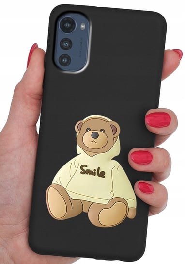 ETUI CASE WZORY + SZKŁO 9H do Motorola Moto E32 Krainagsm