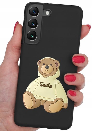 ETUI CASE WZORY + SZKŁO do Samsung Galaxy S22 Inna marka