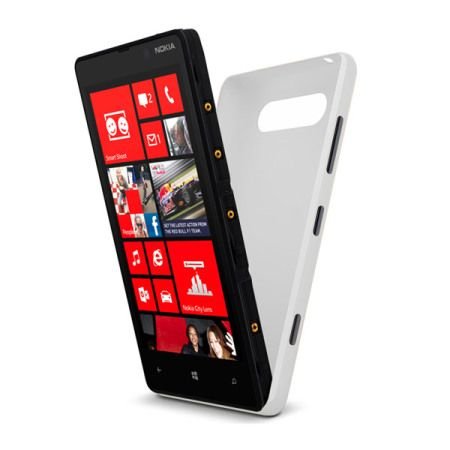 Etui CC-3041 Nokia Wireless Charging Shell White Matt do Lumia 820 Nokia