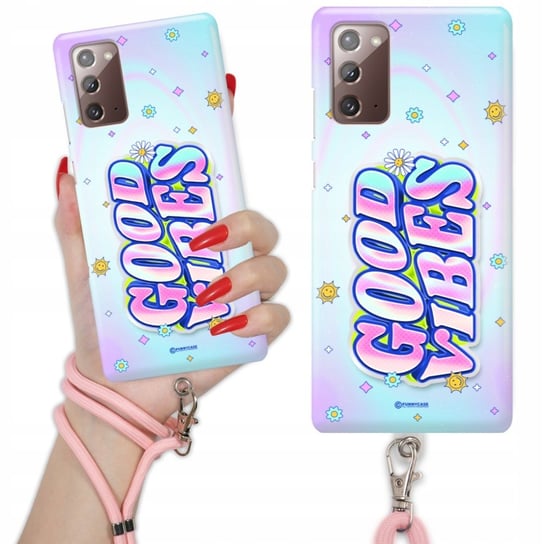 Etui Charms Quick Różowy do SAMSUNG NOTE 20 Nowoczesne Moda Stylowe Wzory Funnycase