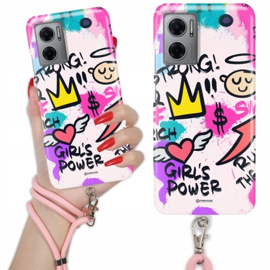 Etui Charms Quick Różowy do XIAOMI REDMI 10 5G MODERN Moda Stylowe Wzory Funnycase