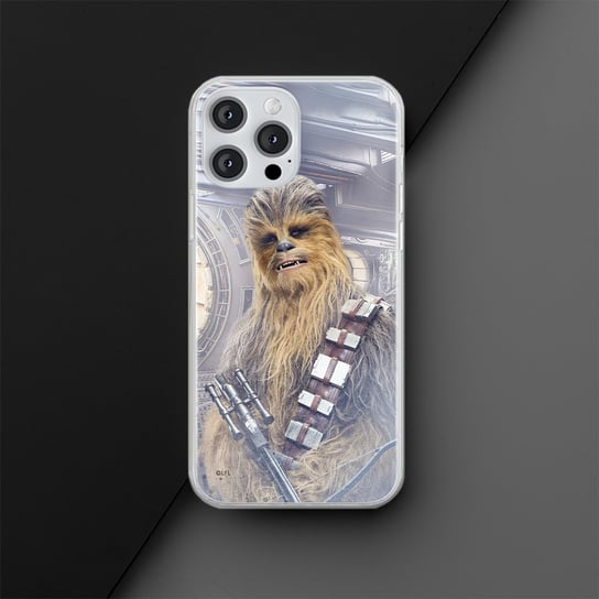 Etui Chewbacca 002 Star Wars Nadruk pełny Szary Producent: Xiaomi, Model: REDMI 12C/ REDMI 11A ERT Group