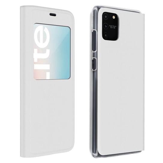 Etui Clear View do Samsunga Galaxy S10 Lite ultracienkie - białe Avizar