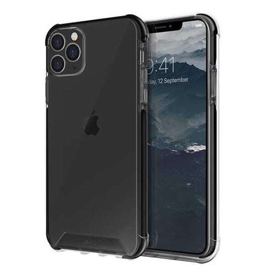 Etui, Combat iPhone 11 Pro Max, czarny, carbon, czarny UNIQ