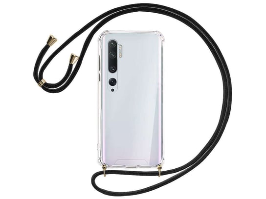 Etui CrossBody Alogy z paskiem na ramię do Xiaomi Mi Note 10/ 10 Pro Przezroczyste 4kom.pl