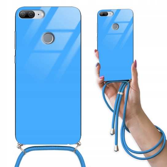 ETUI CROSSGLAM BLUE do HUAWEI HONOR 9 LITE Sznurek Funnycase