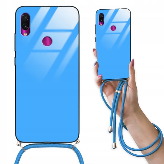 ETUI CROSSGLAM BLUE do XIAOMI REDMI NOTE 7 Sznurek Funnycase