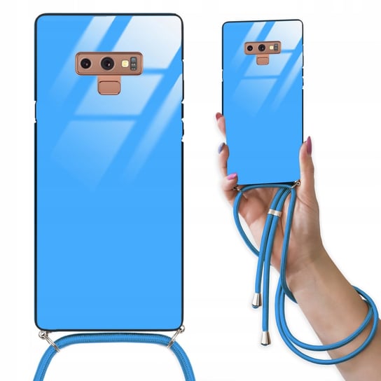 ETUI CROSSGLAM NIEBIESKI do SAMSUNG NOTE 9 Sznurek Funnycase