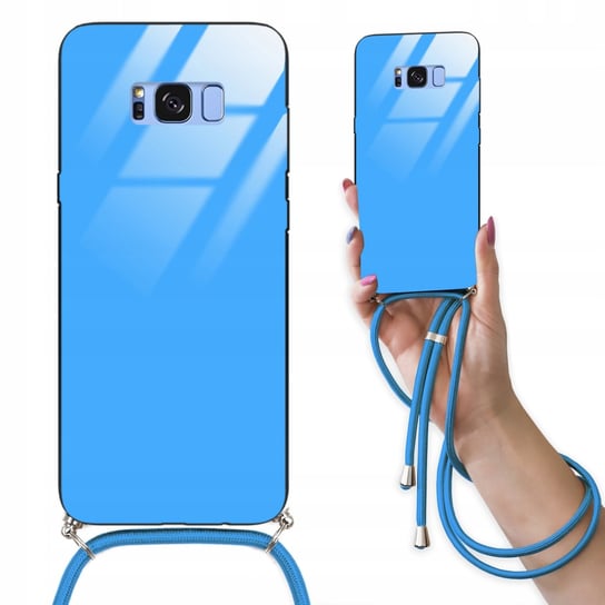 ETUI CROSSGLAM NIEBIESKI do SAMSUNG S8 PLUS Smycz Funnycase