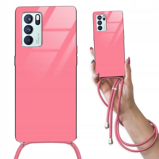 ETUI CROSSGLAM RÓŻ do OPPO RENO 6 PRO CPH2249 Case Funnycase