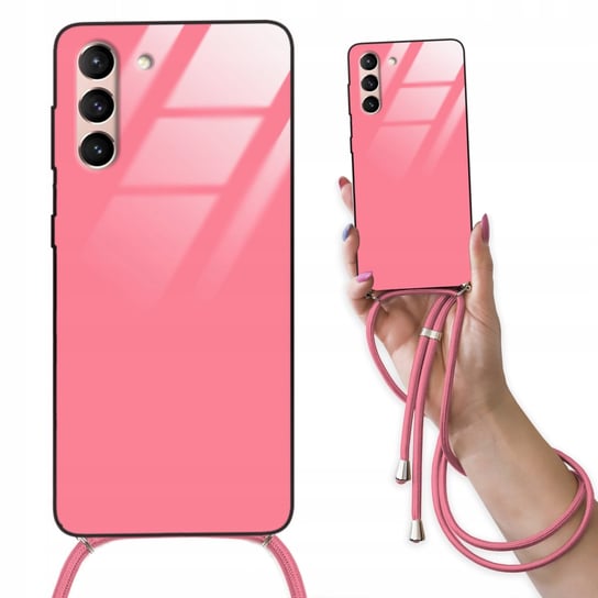 ETUI CROSSGLAM RÓŻOWY do SAMSUNG S30 Case Sznurek Funnycase