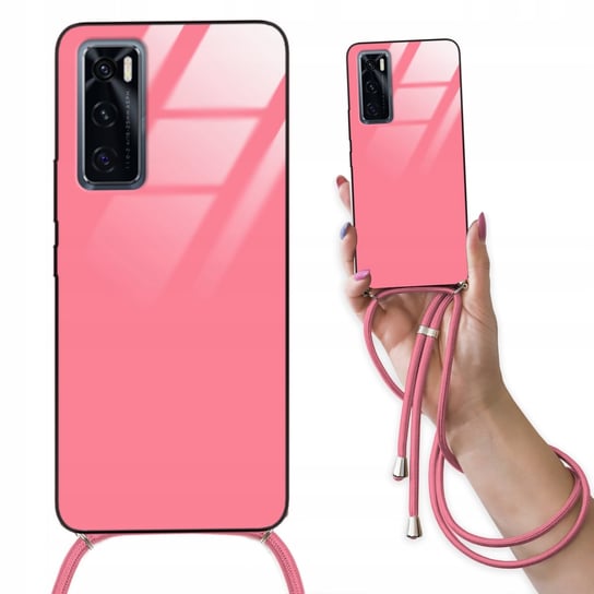 ETUI CROSSGLAM RÓŻOWY do VIVO V20SE Case Sznurek Funnycase