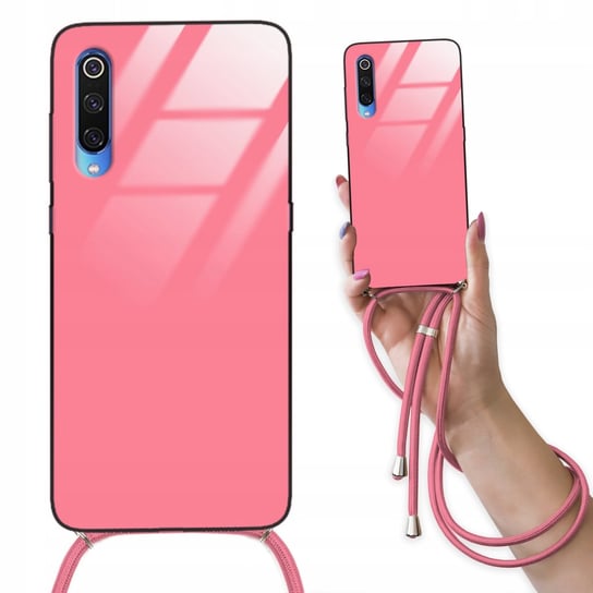 ETUI CROSSGLAM RÓŻOWY do XIAOMI Mi 9 Case Sznurek Funnycase