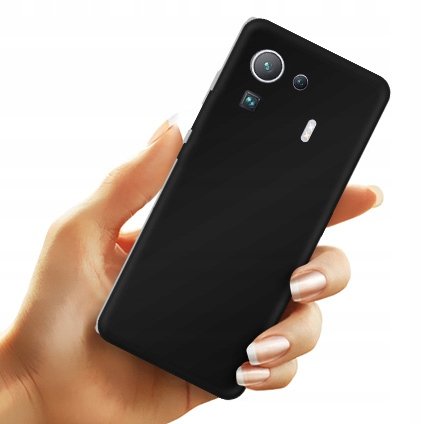 Etui Czarne Matowe Do Xiaomi Mi 11 Pro Matt Case Obudowa Na Tył MARTECH