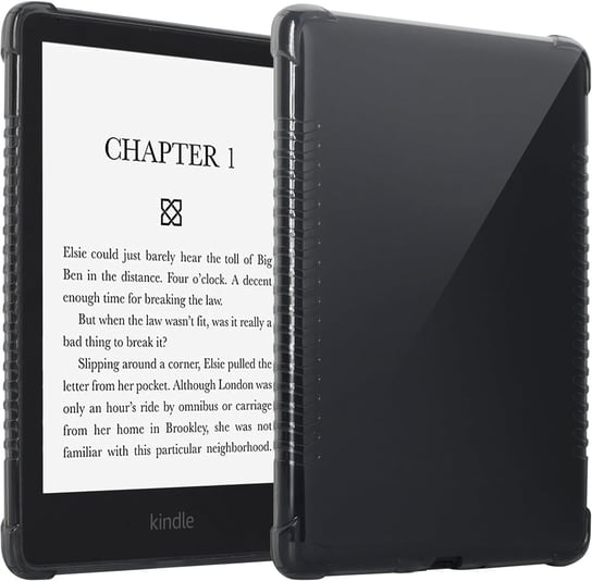 ETUI CZARNE PÓŁTRANSPARENTNE DO CZYTNIKA KINDLE PAPERWHITE 11-GEN 6.8" 2021 Amazon