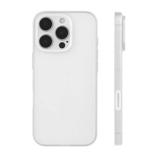 Etui D-Pro Air PP Case 0.4mm ultra cienkie najcieńsze minimalistyczne matowe do Apple iPhone 16 Pro Max (Biały) D-pro