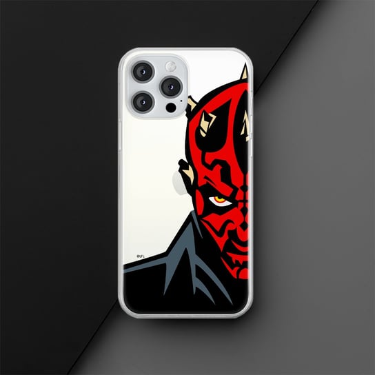 Etui Darth Maul 003 Star Wars Nadruk częściowy Przeźroczysty Producent: Realme, Model: C55 ERT Group