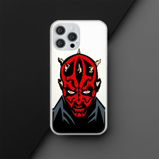 Etui Darth Maul 004 Star Wars Nadruk częściowy Przeźroczysty Producent: Samsung, Model: A14 4G/5G Inna marka