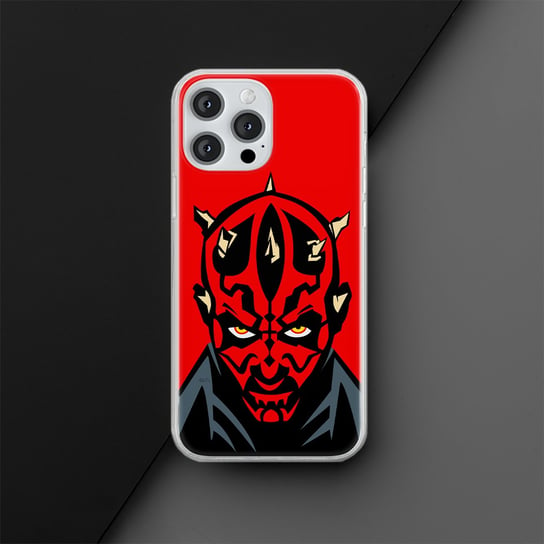 Etui Darth Maul 004 Star Wars Nadruk pełny Czerwony Producent: Xiaomi, Model: 12T/ 12T pro/ K50 Ultra ERT Group