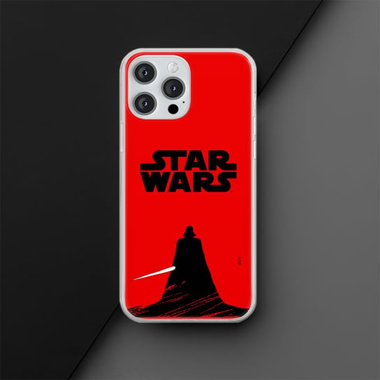Etui Darth Vader 015 Star Wars Nadruk pełny Czerwony Producent: Xiaomi, Model: REDMI 12C/ REDMI 11A ERT Group
