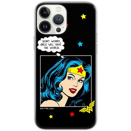 Etui DC dedykowane do Huawei Mate 30 Lite, wzór: Wonder Woman 028 Etui całkowicie zadrukowane, oryginalne i oficjalnie licencjonowane ERT Group