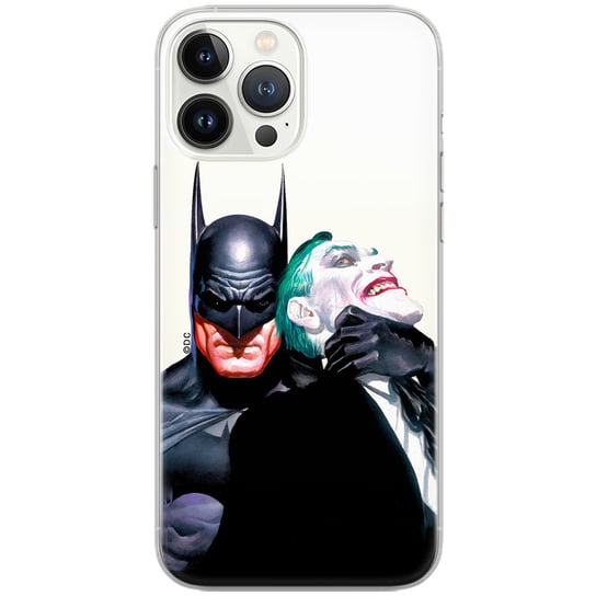 Etui DC dedykowane do Huawei P20, wzór: Batman i Joker 001 Etui częściowo przeźroczyste, oryginalne i oficjalnie licencjonowane ERT Group