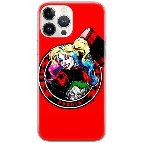 Etui DC dedykowane do Iphone 12 Mini, wzór: Harley Quinn 002 Etui całkowicie zadrukowane, oryginalne i oficjalnie licencjonowane ERT Group