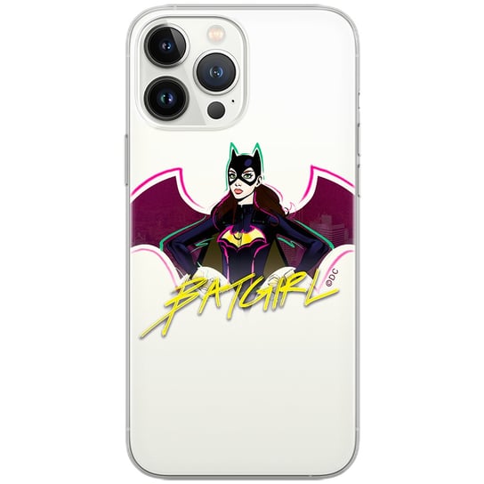 Etui DC dedykowane do Iphone 13 PRO, wzór: Bat Girl 004 Etui częściowo przeźroczyste, oryginalne i oficjalnie licencjonowane DC COMICS