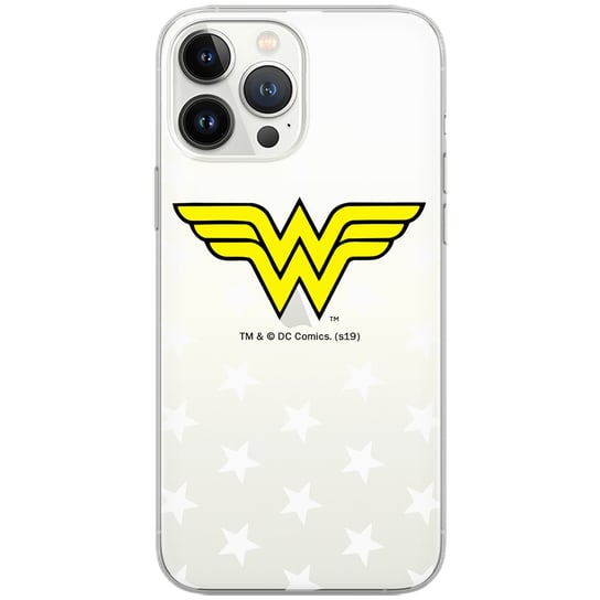 Etui DC dedykowane do Iphone 6/6S, wzór: Wonder Woman 006 Etui częściowo przeźroczyste, oryginalne i oficjalnie licencjonowane ERT Group