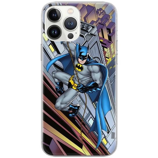 Etui DC dedykowane do Samsung J6 2018, wzór: Batman 006 Etui całkowicie zadrukowane, oryginalne i oficjalnie licencjonowane DC COMICS