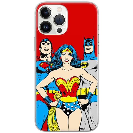 Etui DC dedykowane do Samsung J6 2018, wzór: Liga Sprawiedliwości 003 Etui całkowicie zadrukowane, oryginalne i oficjalnie licencjonowane DC COMICS