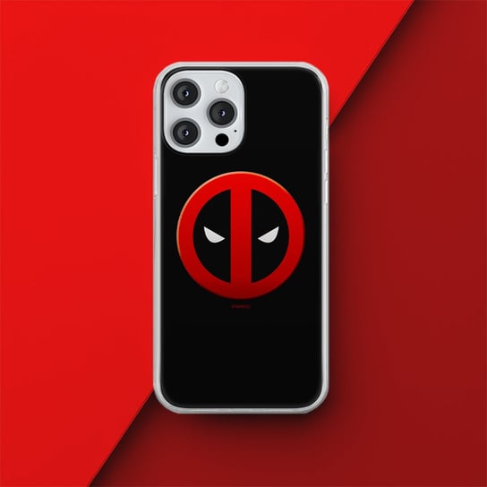 Etui Deadpool 003 Marvel Nadruk pełny Czarny Producent: Samsung, Model: A01 Inna marka