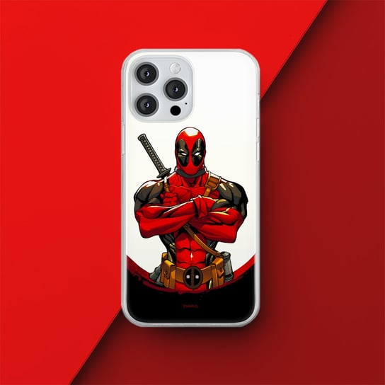 Etui Deadpool 006 Marvel Nadruk częściowy Przeźroczysty Producent: Google, Model: PIXEL 7 PRO ERT Group