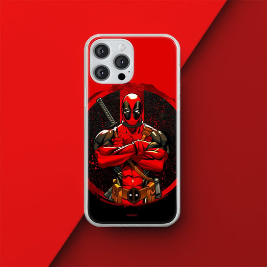 Etui Deadpool 006 Marvel Nadruk pełny Czerwony Producent: Samsung, Model: A14 4G/5G Inna marka