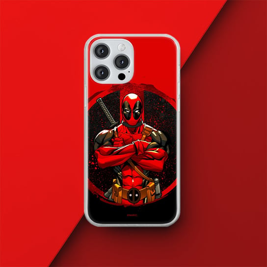 Etui Deadpool 006 Marvel Nadruk pełny Czerwony Producent: Xiaomi, Model: MI 11i/ REDMI K40/K40 PRO/POCO F3/ F3 PRO ERT Group