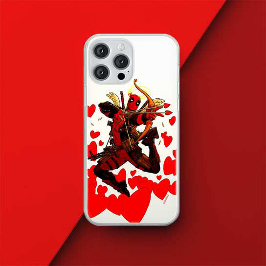 Etui Deadpool 011 Marvel Nadruk częściowy Przeźroczysty Producent: OnePlus, Model: NORD 2T 5G ERT Group