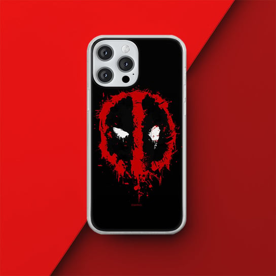 Etui Deadpool 013 Marvel Nadruk pełny Czarny Producent: Samsung, Model: A50/A50s/A30s Inna marka