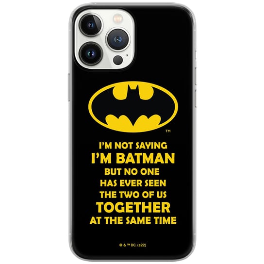 Etui dedykowane do Google PIXEL 7 wzór:  Batman 053 oryginalne i oficjalnie licencjonowane ERT Group