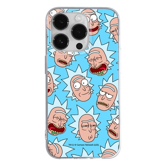 Etui dedykowane do Iphone 12 PRO MAX wzór:  Rick i Morty 015 oryginalne i oficjalnie licencjonowane /Rick i Morty ERT Group